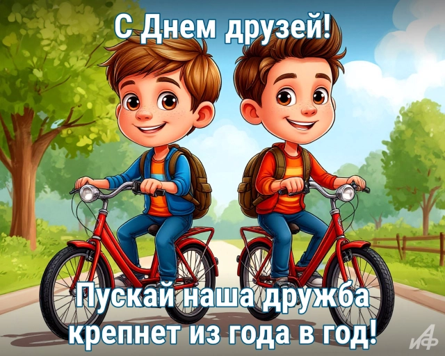 40+ открыток с Днем дружбы. Яркие и красивые картинки для друзей и подруг