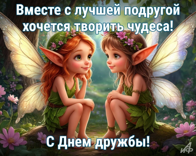 40+ открыток с Днем дружбы. Яркие и красивые картинки для друзей и подруг