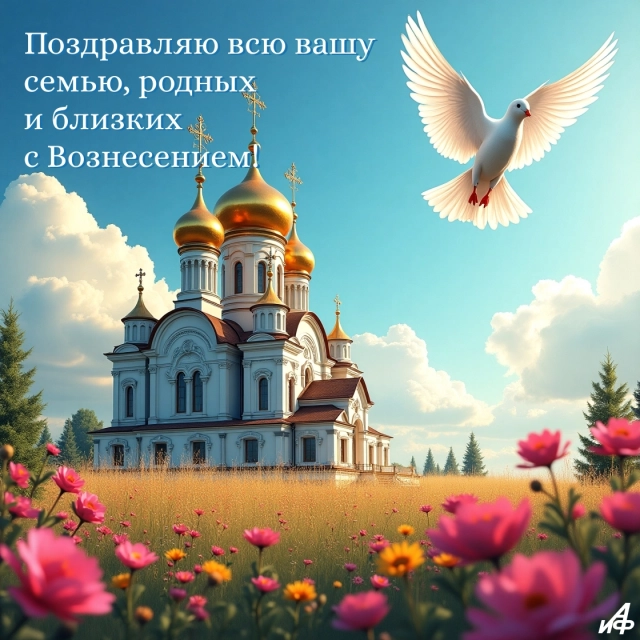 открытки Вознесение Господне