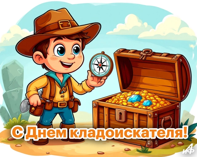 23 мая день кладоискателя открытка