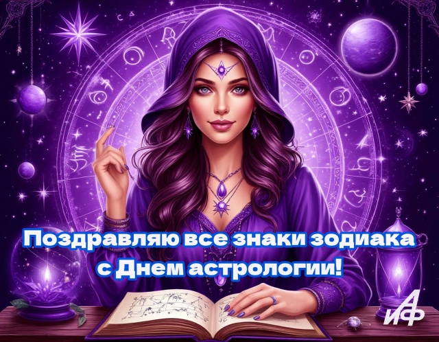 20 марта день астрологии открытка
