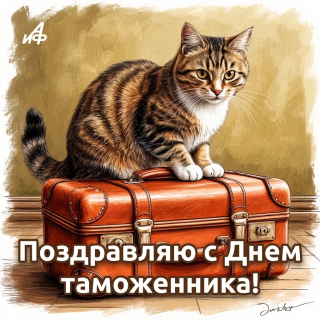 день таможенника открытки