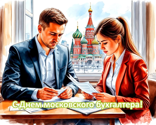 с днем московского бухгалтера открытка
