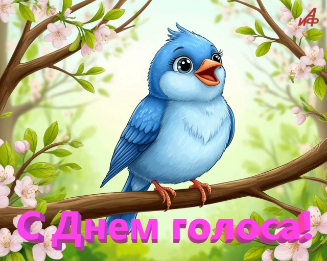 16 апреля день голоса открытка