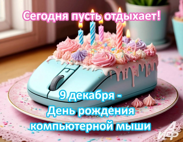 9 декабря день рождения компьютерной мыши