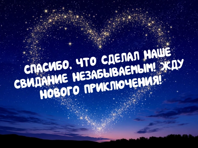 открытка спасибо за свидание