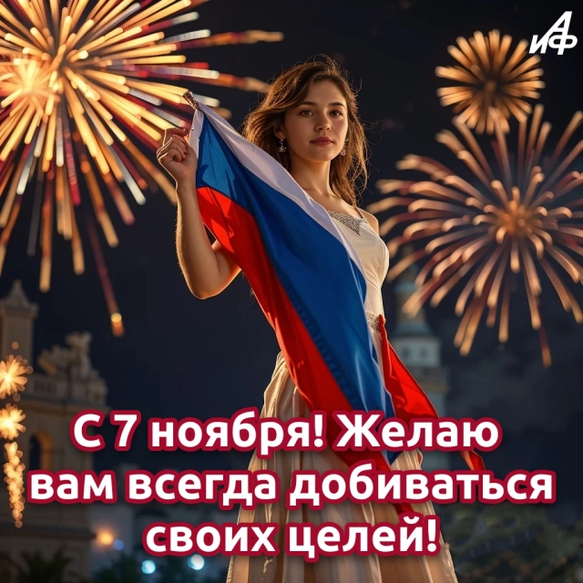 открытки 7 ноября