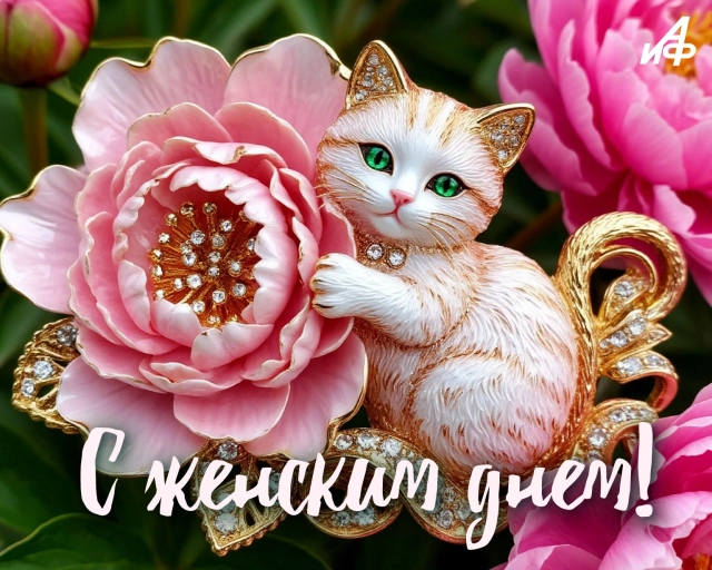 8 марта открытки