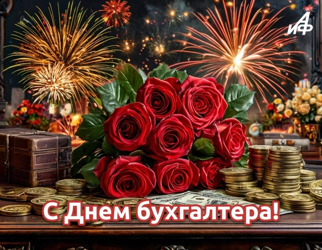с днем бухгалтера открытка