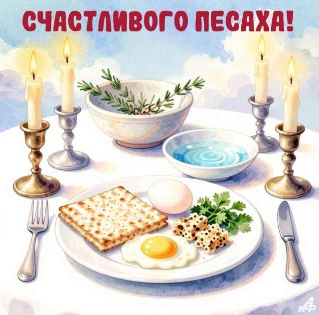 поздравление с Песахом картинки бесплатно
