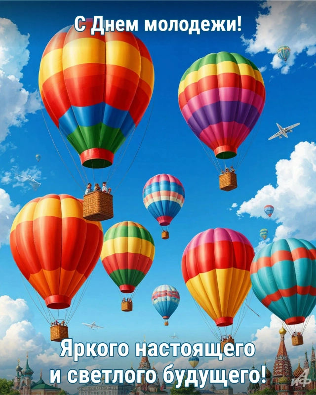 20+ открыток с Днем молодежи. Картинки и поздравления для юношей и девушек