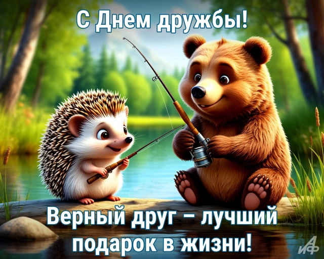 40+ открыток с Днем дружбы. Яркие и красивые картинки для друзей и подруг