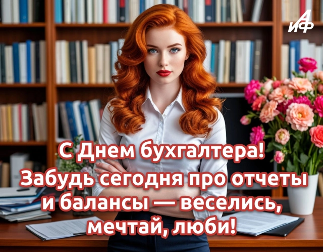 открытки для бухгалтера