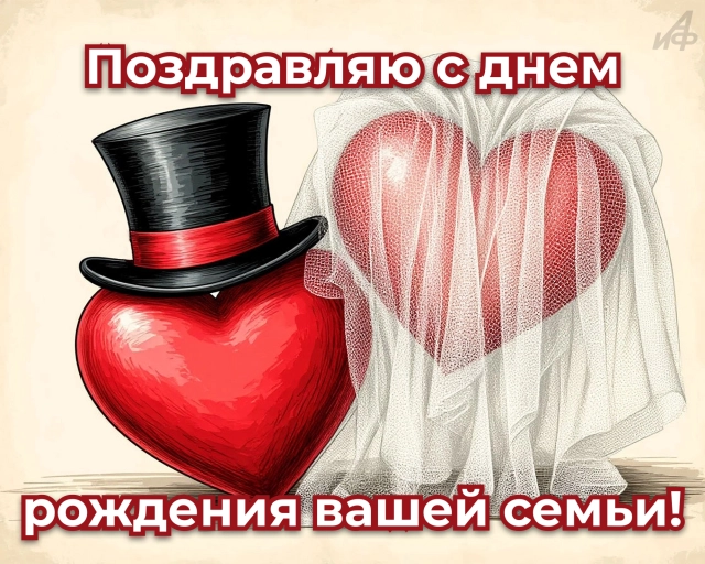 70+ красивых открыток с пожеланиями на годовщину свадьбы для супругов