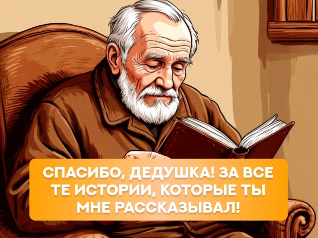 спасибо дедушка открытки