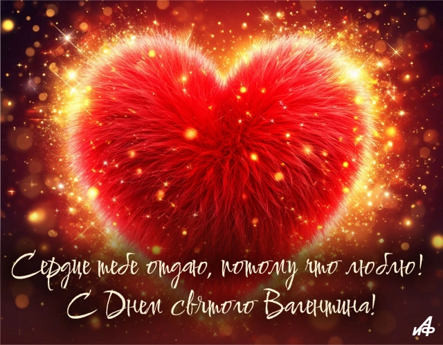открытка&nbsp;день святого валентина
