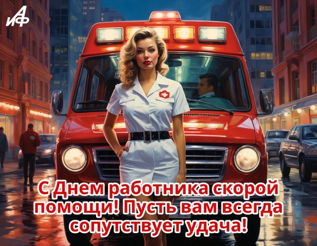 открытка с днем скорой помощи поздравление медикам