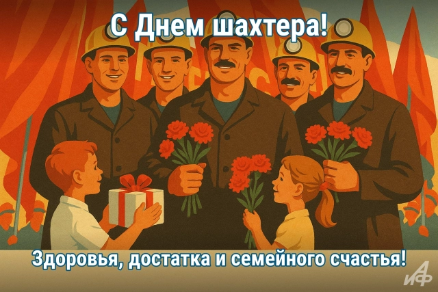 Красивые открытки с Днем шахтера: яркие картинки и поздравления для горняков