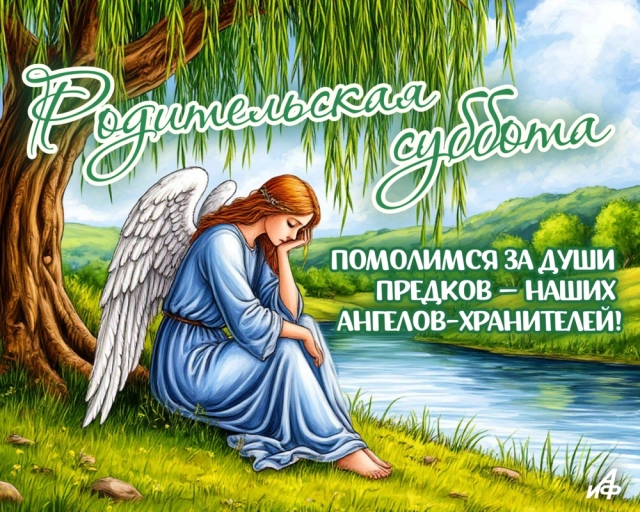 открытки на родительску. субботу