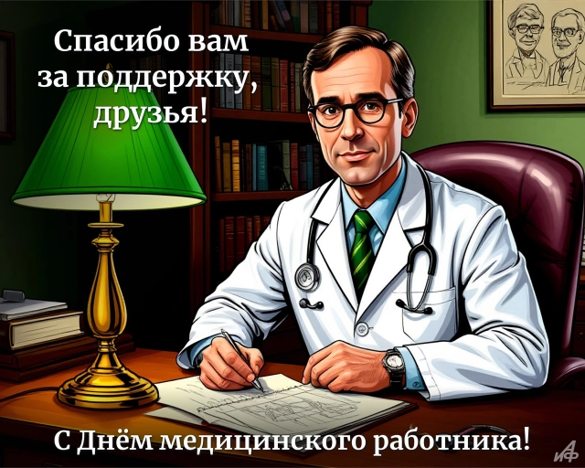 День медработника открытки