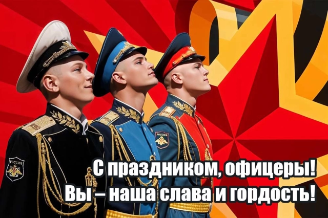 20+ оригинальных открыток с Днем офицера: поздравления для каждого - от лейтенанта до генерала