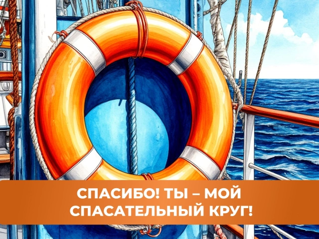 спасибо за помощь открытка