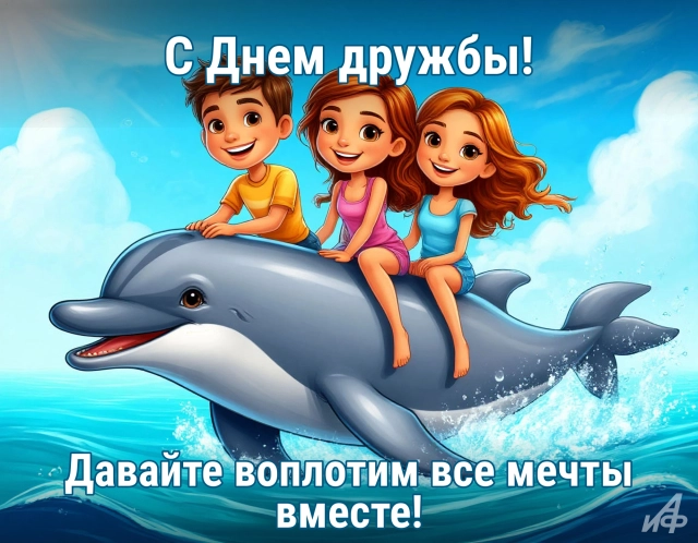 40+ открыток с Днем дружбы. Яркие и красивые картинки для друзей и подруг