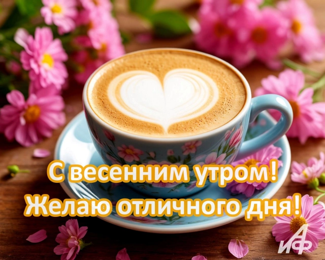 картинки доброе утро весна