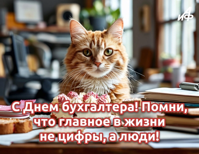 День российского бухгалтера открытка