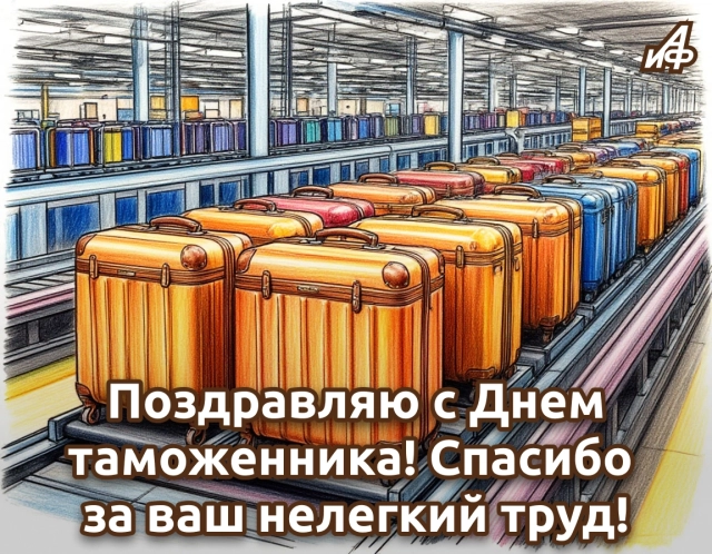 открытка день таможенника