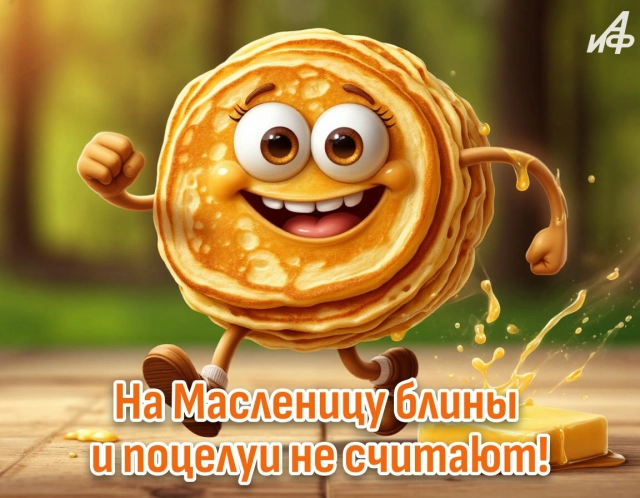 открытка на масленицу