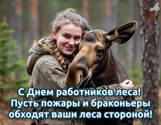 день работников леса открытка