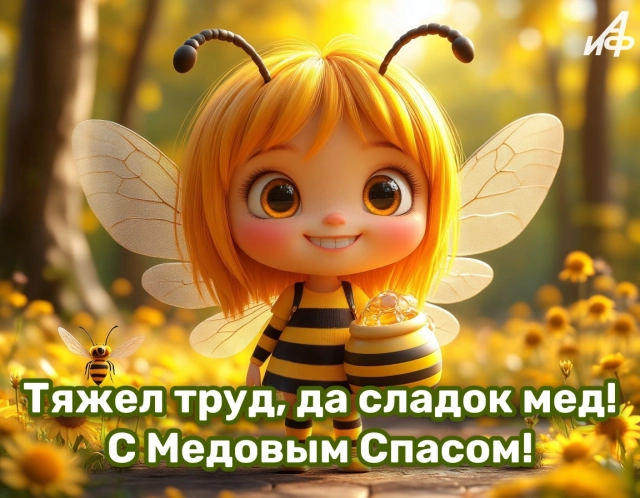 20+ ярких открыток к Медовому спасу: красивые картинки на 14 августа