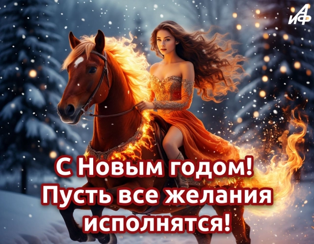 с новым годом подарки открытка