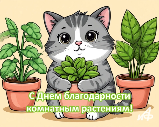 10 января день благодарности комнатным растениям