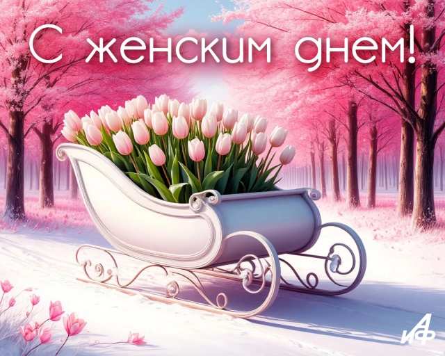 8 марта открытки