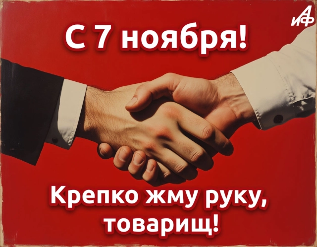 открытки 7 ноября