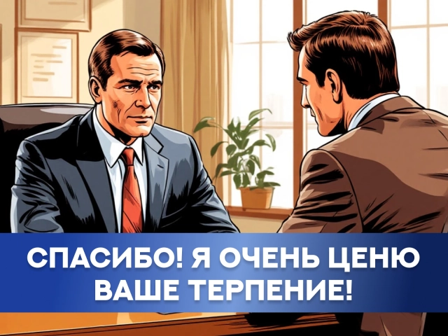 спасибо начальник открытка