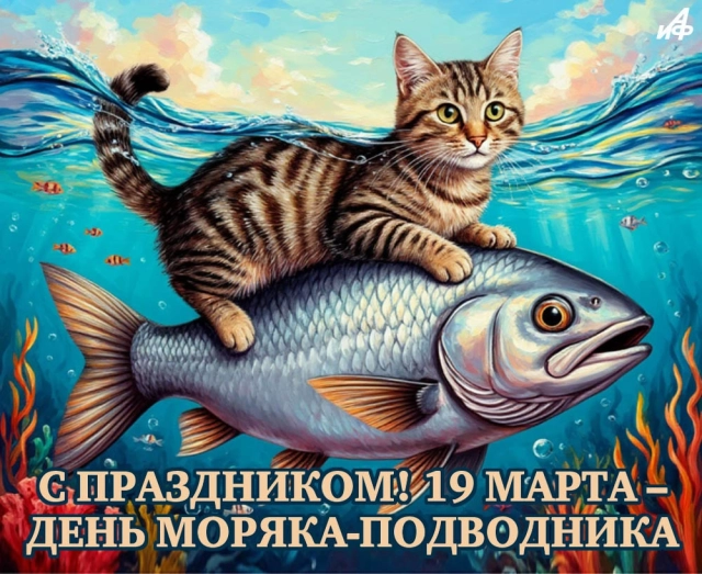 с днем подводника в России открытка