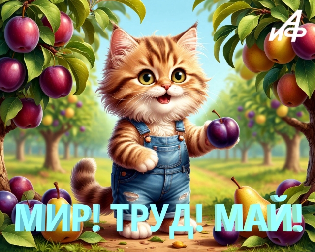 открытка 1 мая дача урожай