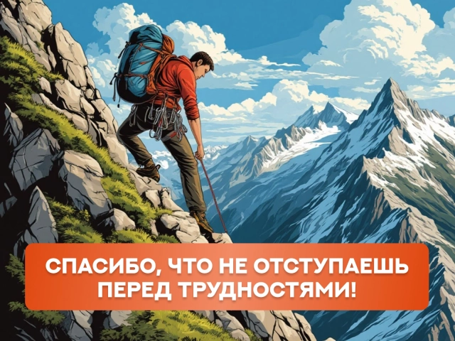 открытка мотивация не сдаваться