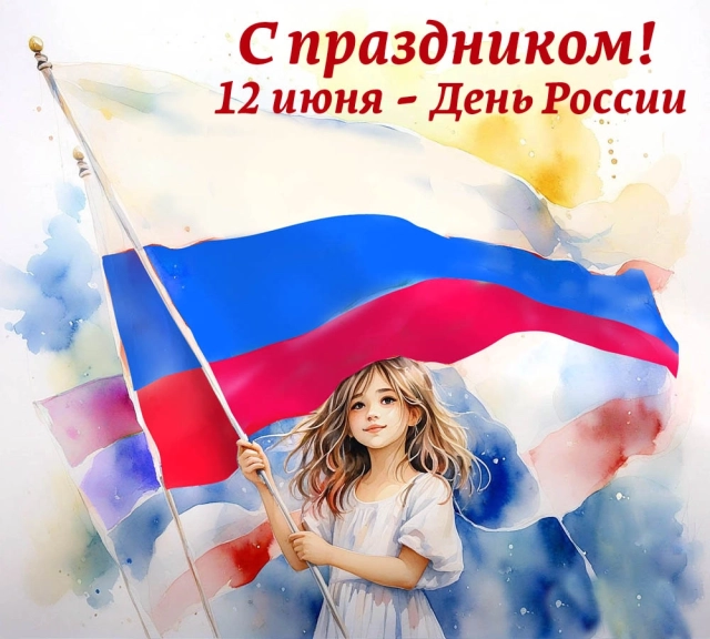 открытки День России