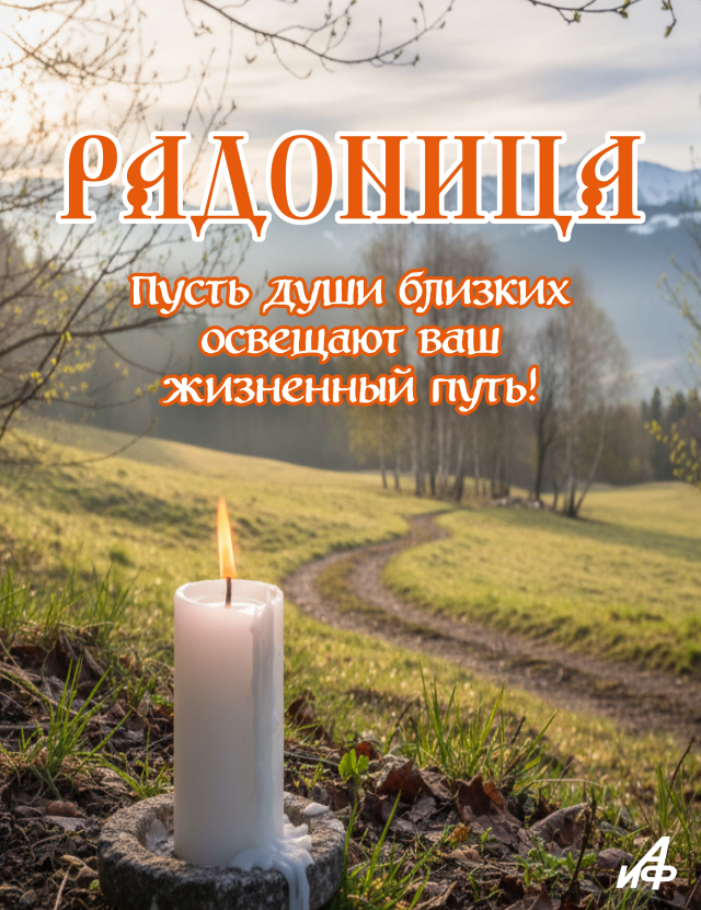 Радоница открытка
