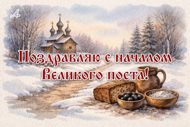 Великий пост открытки