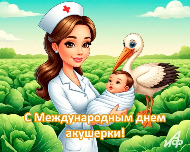 международный день акушерки открытка