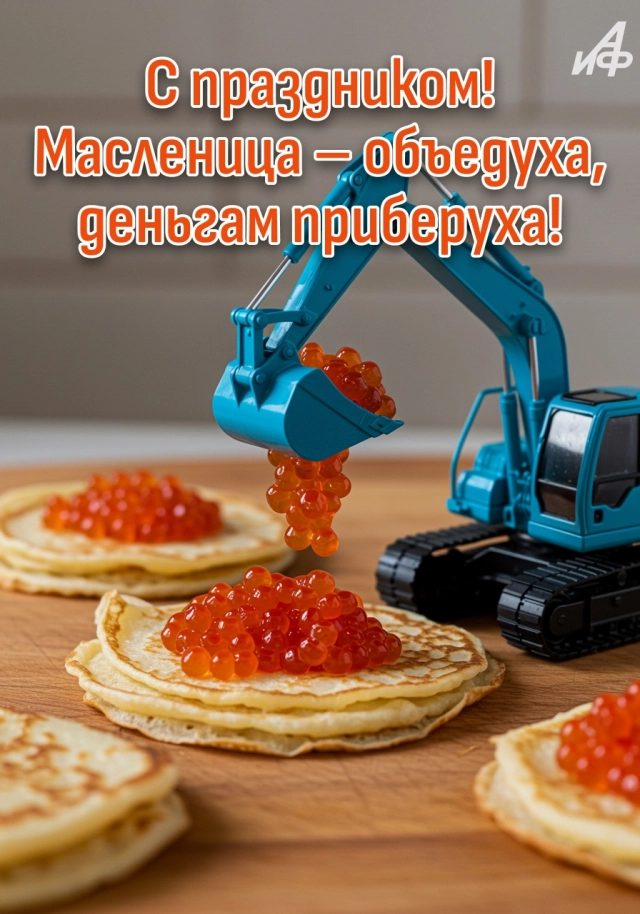 масленица открытка