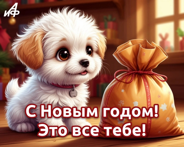 с новым годом с новым счастьем открытка