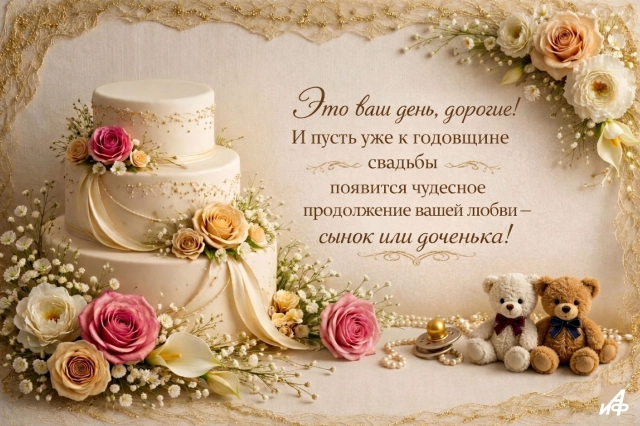 открытки на свадьбу поздравление от родных