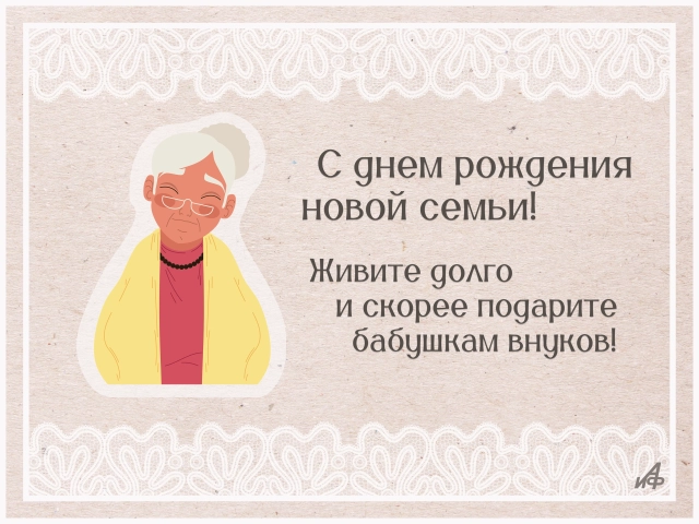 открытка с днем свадьбы от родителей поздравление скачать