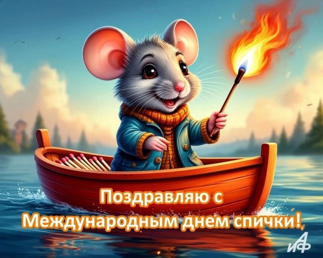 открытки день спички